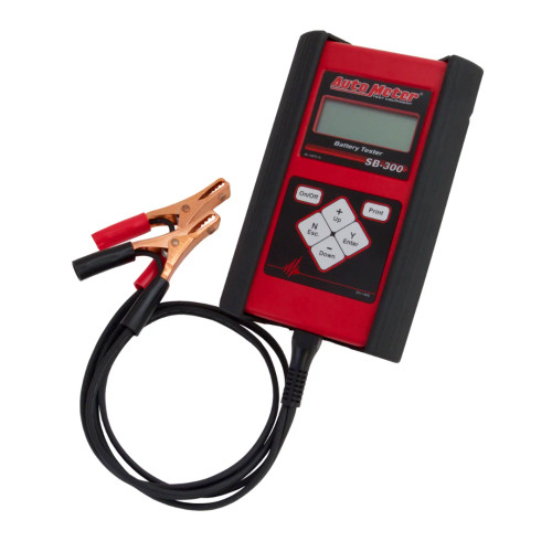 Auto Meter SB-300 Technician Grade Intelligent Handheld Battery Tester For 6v & 12 Applications