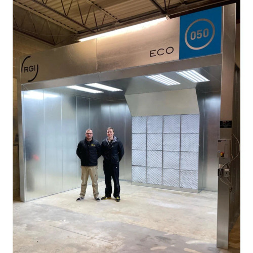 RGI IOF-888 IOF Open Face Spray Booth