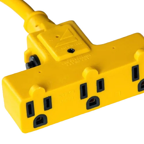 Saf-T-Lite 2200-3000 Mid Size Portable Power Supply Reel, 40' Cord