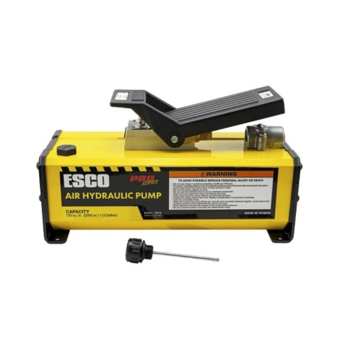 Esco 10518C Pump, Air/Hydraulic, 2.25 Quart Kit (Contains 10518, 10604 Hose and 10601K Reducer Kit)