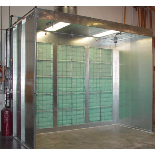 RGI IOF-1488 3 HP 14 Ft Open Face Spray Booth