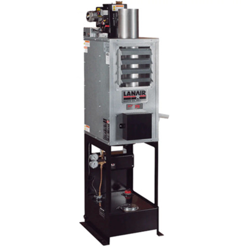 Lanair XT-75 Waste Oil Heater 6" Wall Chimney