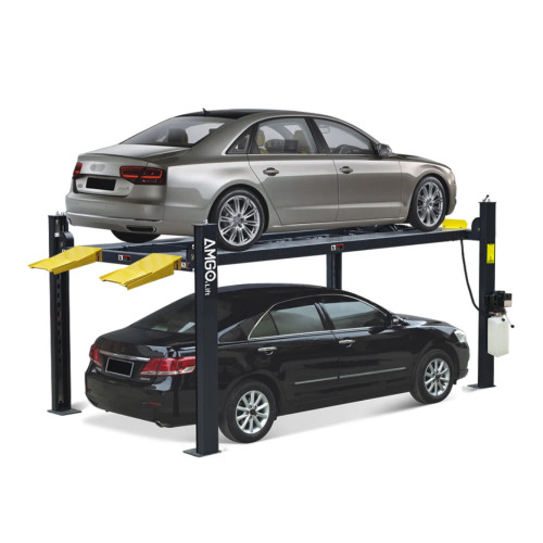 AMGO Hydraulics 407-P 7000 Lbs 4-Post Parking Lift