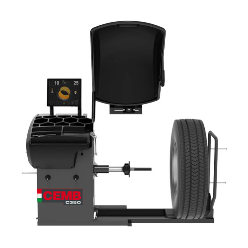 Cemb C350 Heavy Duty Video Diagnostic Wheel Balancer