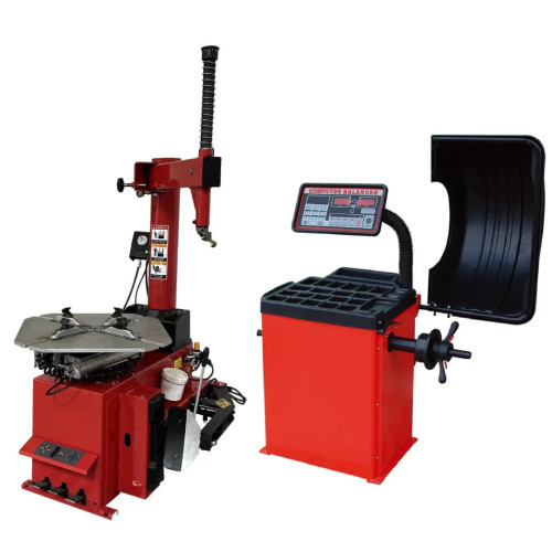 JMC Equipment CK-TC950-WB953 Tire Changer, Wheel Balancer Combo Package