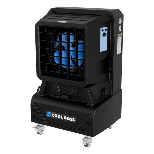 Cool Boss CB-14SL Portable Evaporative Air Cooler with Swing Louvers