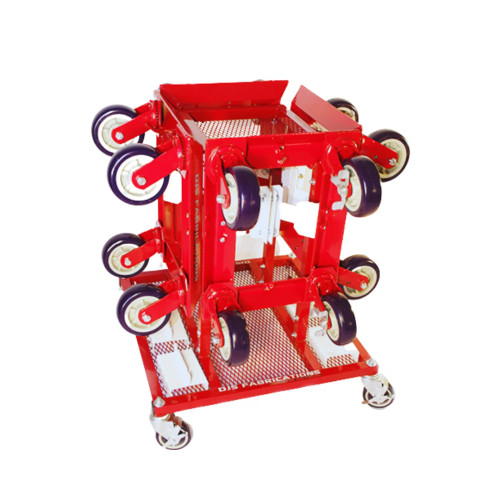 DJS Fabrications Djs-00115-4 Mobile Dolly Station With 4 Djs-00102 Dollies