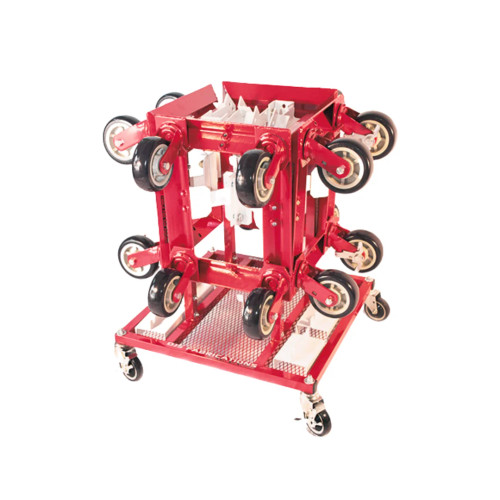 DJS Fabrications Djs-00115-4 Mobile Dolly Station With 4 Djs-00102 Dollies