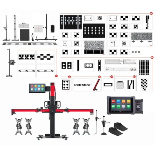 Autel IA900AST Wheel Alignment IA900WA and All Systems ADAS Calibration with MSULTRAADAS Tablet Package
