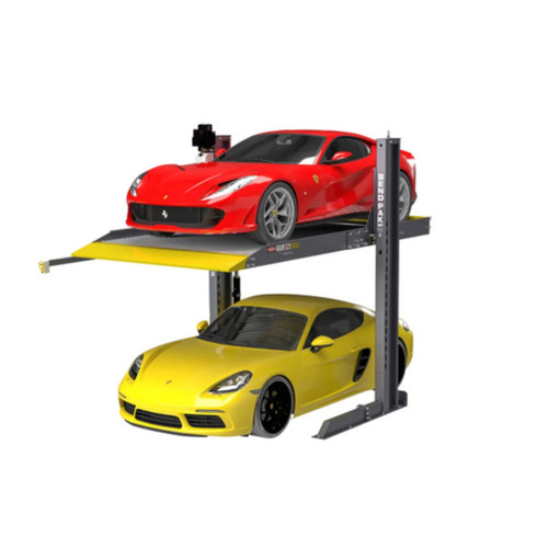 BendPak PL6000DC 6,000 Lb. Capacity, Shared Columns Two-Post Parking Lift (SPECIAL ORDER)