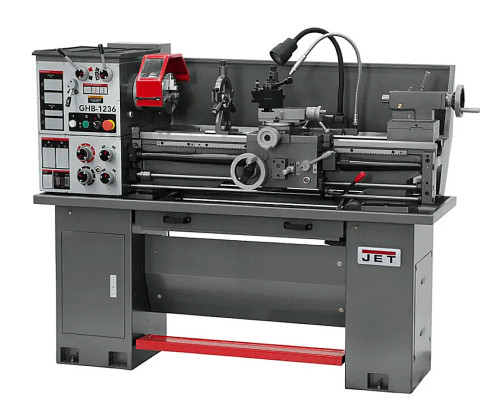 JET Tools GHB-1236 Geared Head Bench Lathe & ACU-RITE 203 DRO in Jet Metalworking, Turning, Lathes