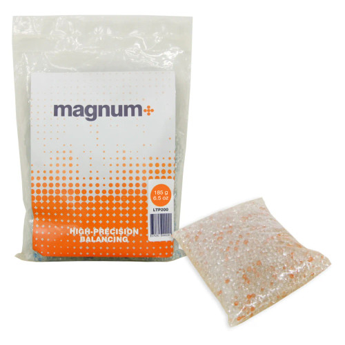 MAGNUM+ LTP200 Case of 24 bags (6.5 oz) Tire Balancing Beads