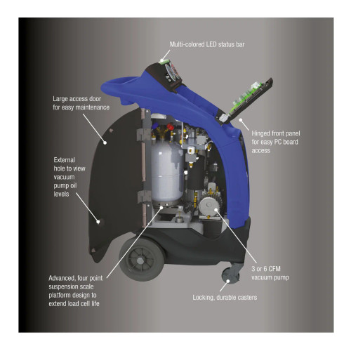 Mastercool COMMANDER1100 Semi-Automatic R134a RRR Machine