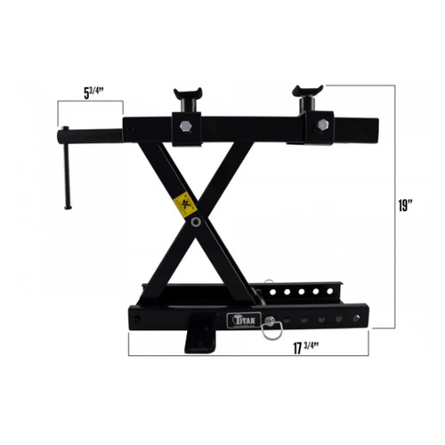 Titan Lifts MLJ-1000B 1000 Lb Motorcycle Mini Jack
