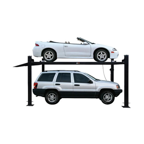JMC Equipment JMC8K-DX-XLT 8,000 Lb Extended Length / Height Four Post Storage Lift