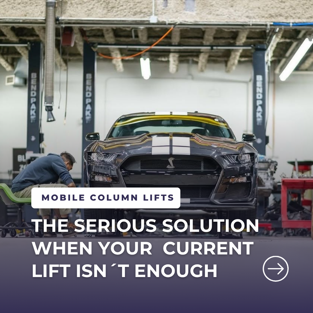 Mobile Column Lifts: The serious solution when your current lift isn’t enough