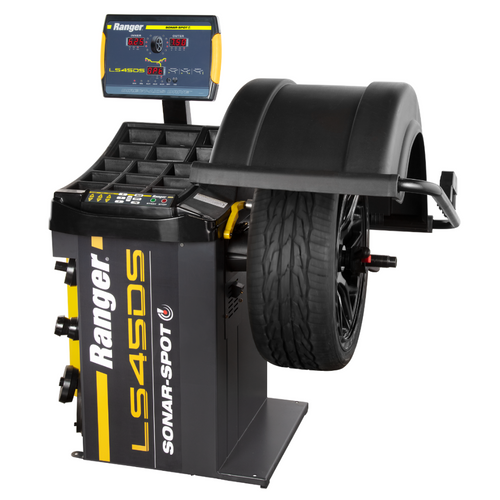 Ranger LS45DS Wheel Balancer Sonar 3D Laser-Spot / Includes Flange Press Plate / 208-240V
